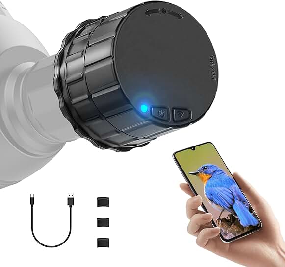 Wireless Digital Eyepiece for Telescope and Microscope