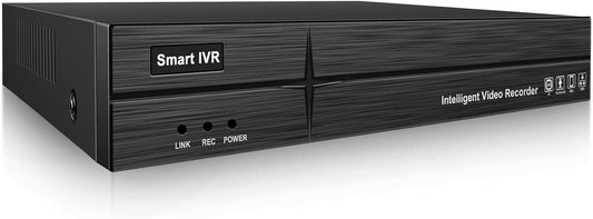 4K 16-Channel Network Video Recorder for Security Cameras
