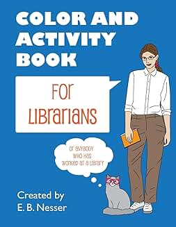 Color and Activity Book for Library Workers