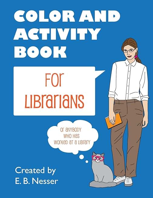 Color and Activity Book for Library Workers