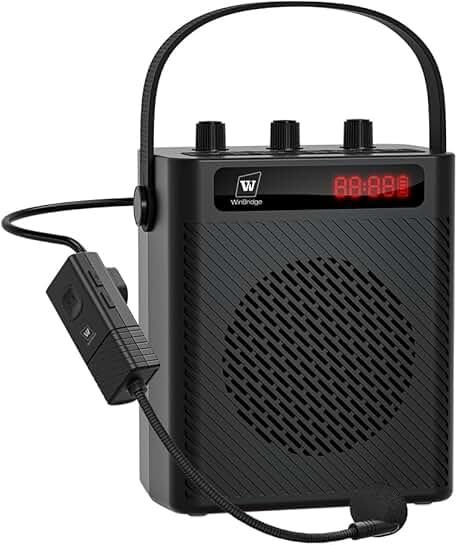 30W Wireless Voice Amplifier with Headset Microphone