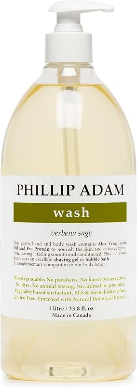 Sage Hand and Body Wash with Aloe and Jojoba, 33.8 fl oz