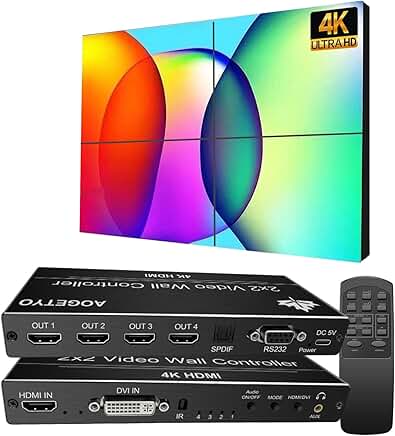 4K Video Wall Controller for Multiple Screens