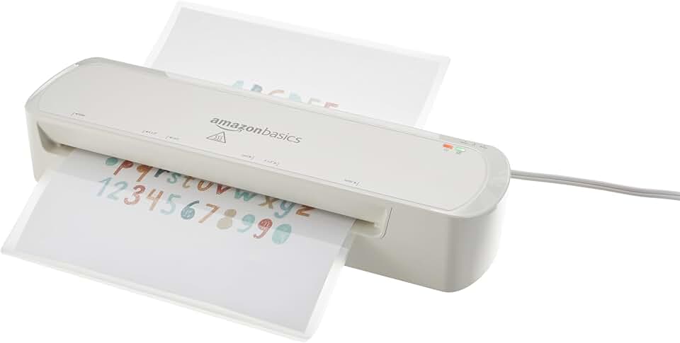 9-inch thermal laminator for documents and photos