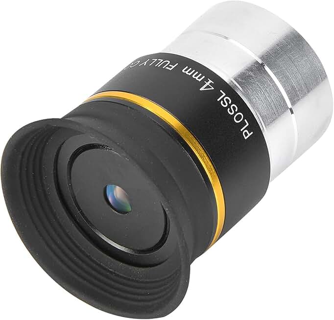 1.25-inch 4mm Fully Coated Metal Plossl Eyepiece