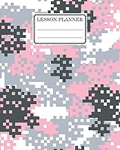 Elementary and high school lesson planner with 121 pages