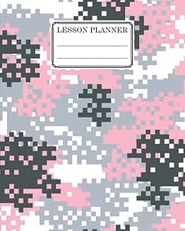 Elementary and high school lesson planner with 121 pages