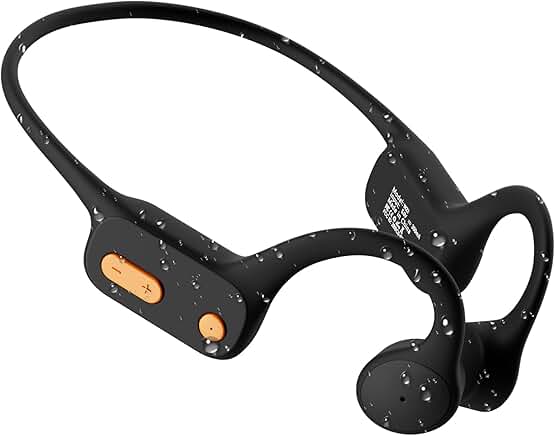 Wireless Waterproof Bone Conduction Headphones with MP3 and 32GB