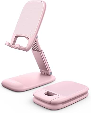 Pink Phone Holder for Desk and Office