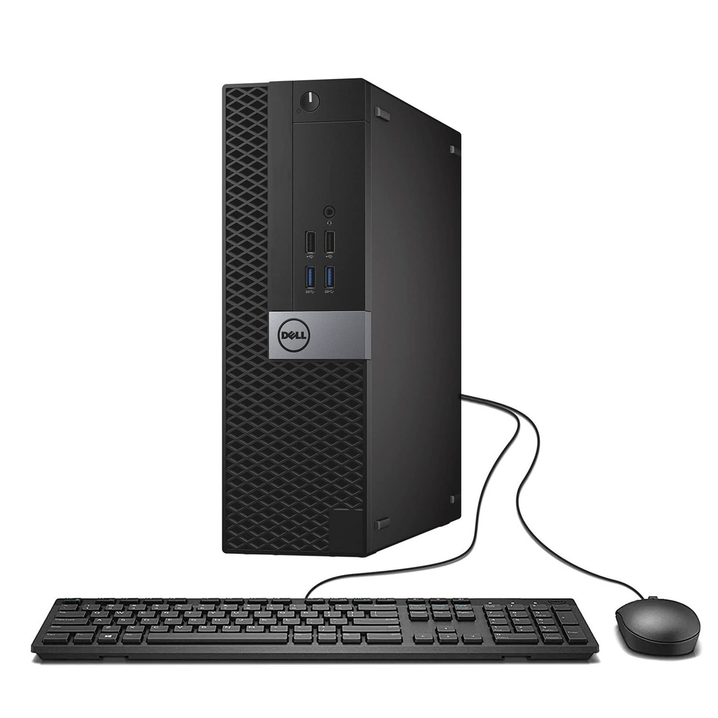 Optiplex 3050 SFF Desktop Computer PC, Intel Quad Core i5-6500 up to 3.6GHz, 16GB DDR4, 256GB SSD, WiFi, 4K Support, DP, HDMI,Windows 10 Pro 64 Bit English/Spanish/French(Renewed)