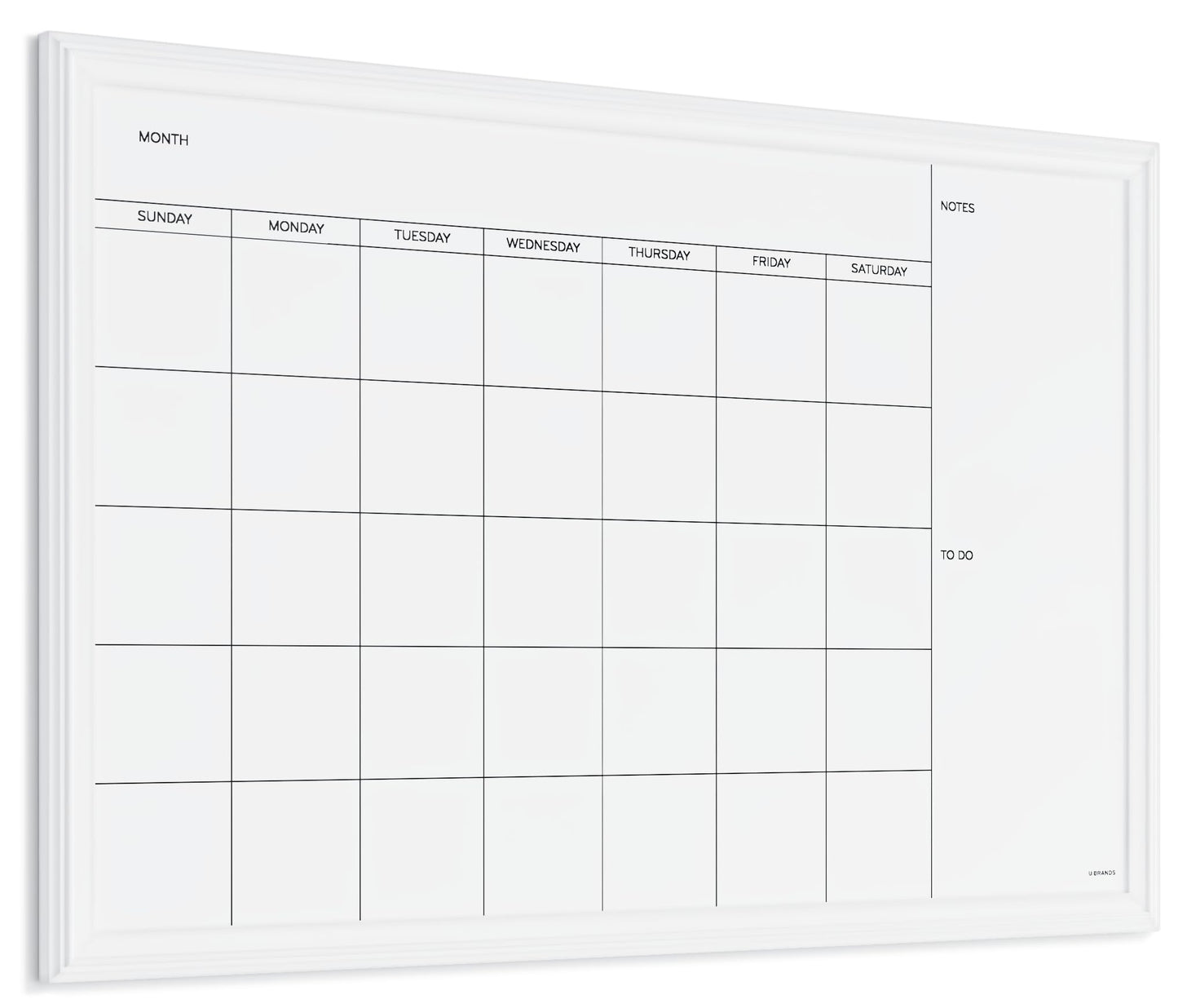 Magnetic Dry Erase Calendar White Board 30x20
