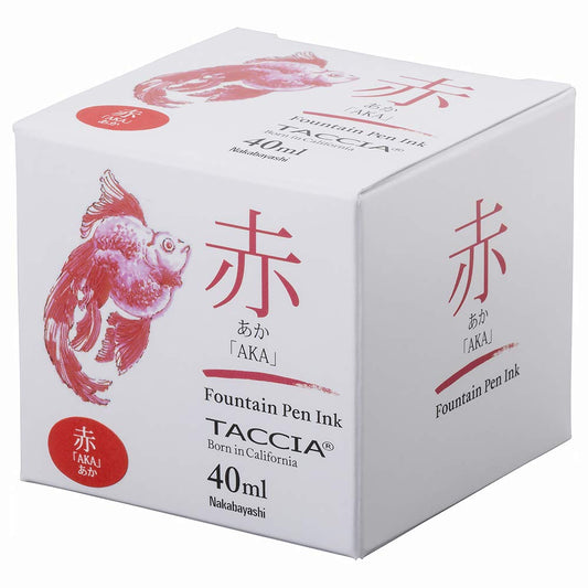Red Water-Based Ink for Fountain Pens