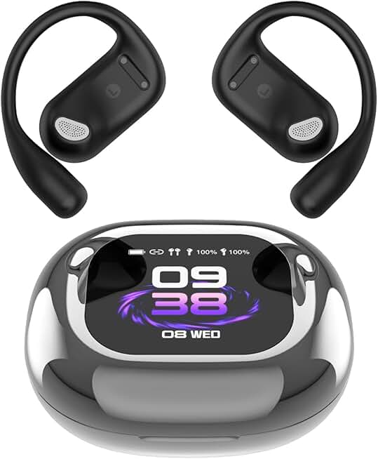 Real-Time 144 Language Translator Earbuds with LCD Screen