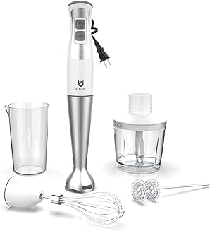 5-in-1 Hand Blender with Accessories