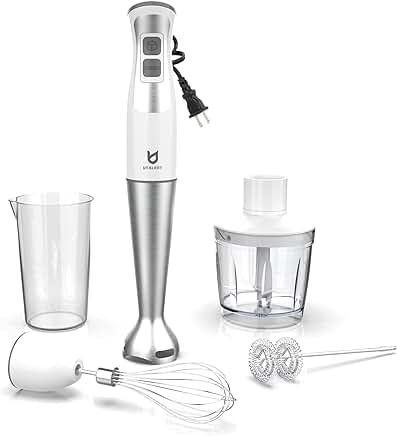 5-in-1 Hand Blender with Accessories