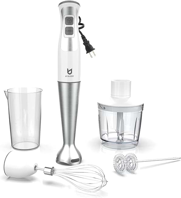 5-in-1 Hand Blender with Accessories