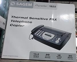 Sagem 1825 Phone Fax Machine Black