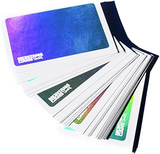 Hologram Egg Shell Sticker Pack with 50 Stickers