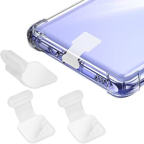 Type-C Dust Cover Caps, 3 Pack, Transparent