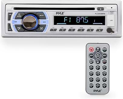 Marine Bluetooth Stereo Receiver with CD and USB