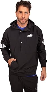 Men's Hooded 1/2 Zip Windbreaker
