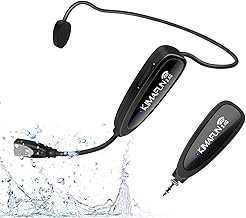 Wireless Waterproof Headset Microphone for Fitness and Teaching