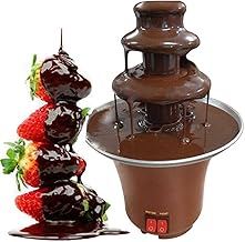220V Electric Chocolate Fountain for Melting and Mixing