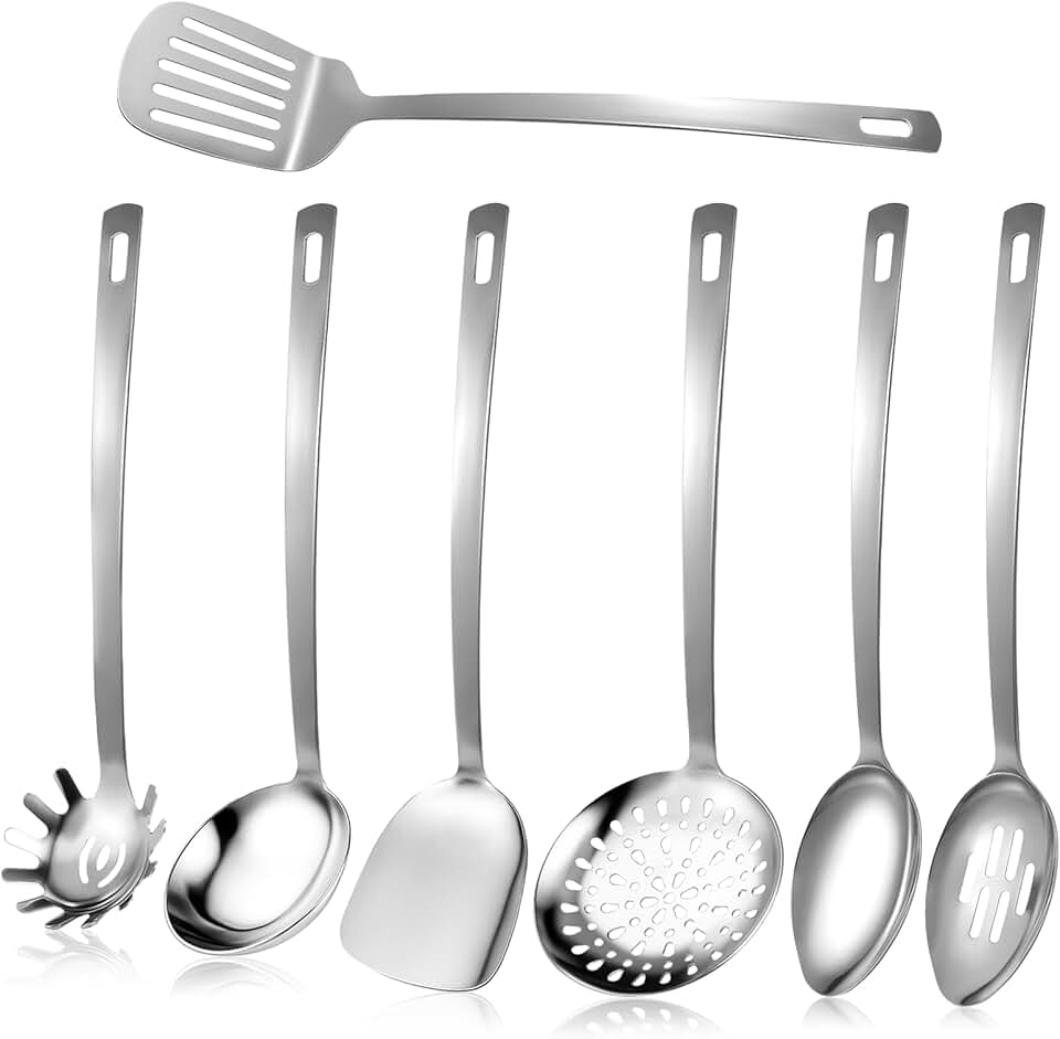 7-Piece Stainless Steel Kitchen Utensil Set