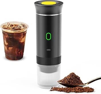 Portable 3-in-1 Cordless Coffee Maker with 150ml Cup