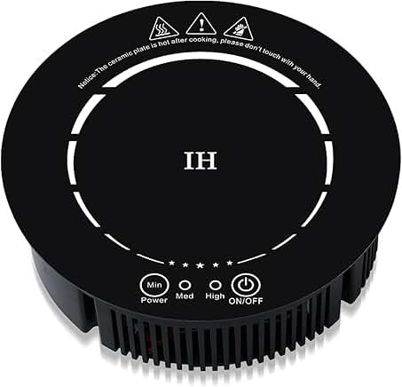 Small 500W 120V Portable Induction Cooktop