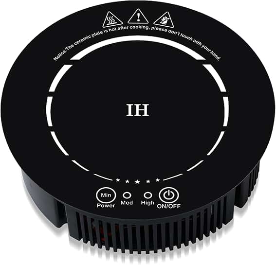 Small 500W 120V Portable Induction Cooktop
