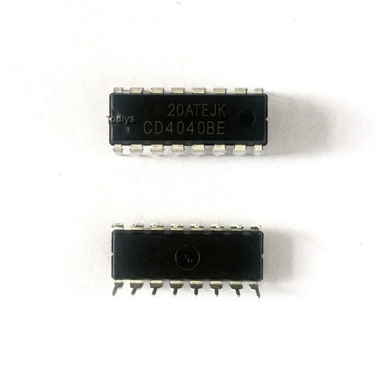 New 30Pcs for CD4040BE CD4040BD HCF4040BE HEF4040BP TC4040BP DIP-16 12 Stage CMOS Ripple-Carry Binary Counter/Dividers IC CD4040
