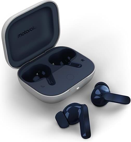 Wireless earbuds with ANC, triple mic, IP54, Bluetooth 5.3, Dolby Atmos