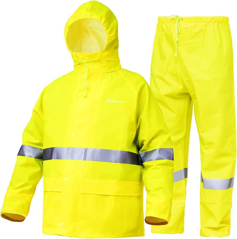 Heavy Duty Waterproof Rain Suit for Men