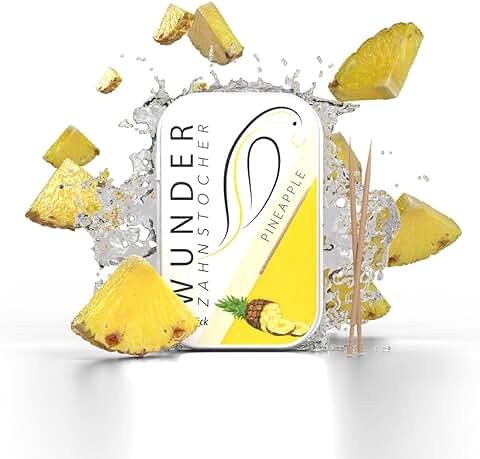 Flavored Toothpicks for Fresh Breath and Nail Biting Stop