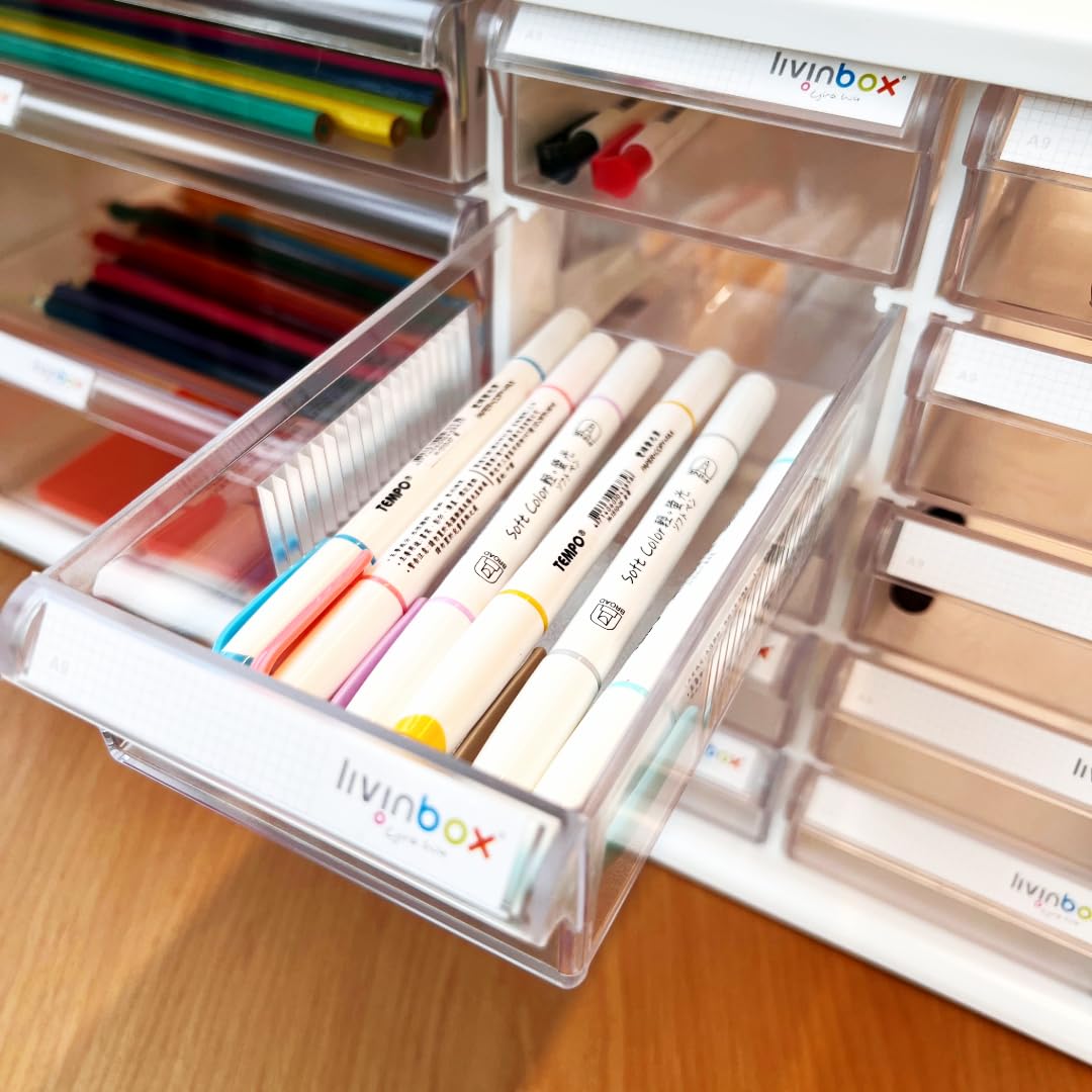 13-Drawer Desk Organizer for Accessories and Supplies