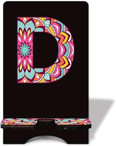 Personalized Wooden Phone Stand for Desk or Office