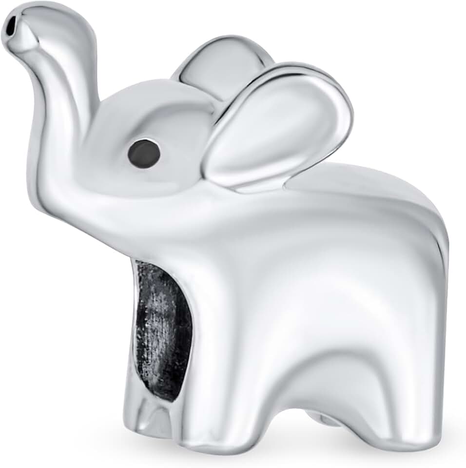 Elephant Puzzle Bead Charm for Bracelets