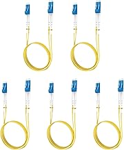 5-pack 10m Single Mode Fiber Optic Cables