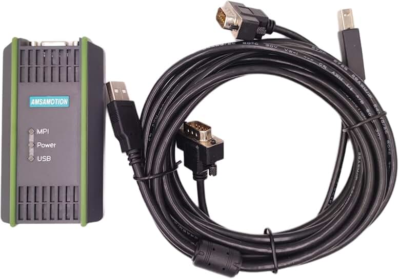 PLC Programming Cable for S7 200/300/400 and Touch Screens