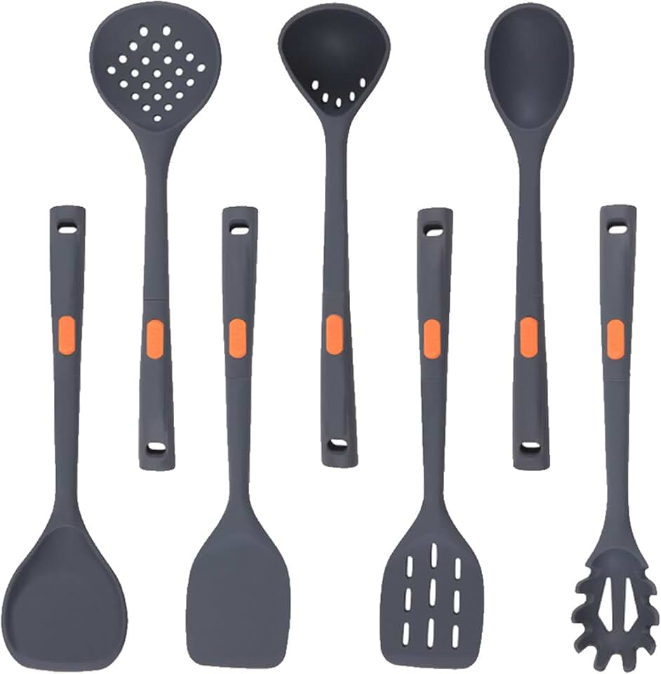 7-Piece Food Grade Silicone Kitchen Utensil Set