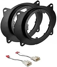 6x9 to 6.5 inch Front Door Speaker Adapter Plates and Harness