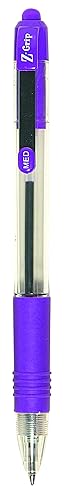 Violet Retractable Ballpoint Pen, 1.0mm, 12 Pack