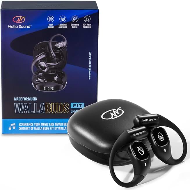 Wireless Open Ear Headphones with Long Battery Life