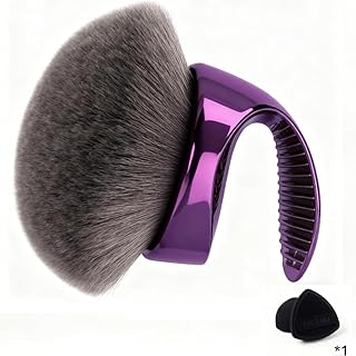 Large 4.33-inch Kabuki Body Brush for Makeup and Self Tanner