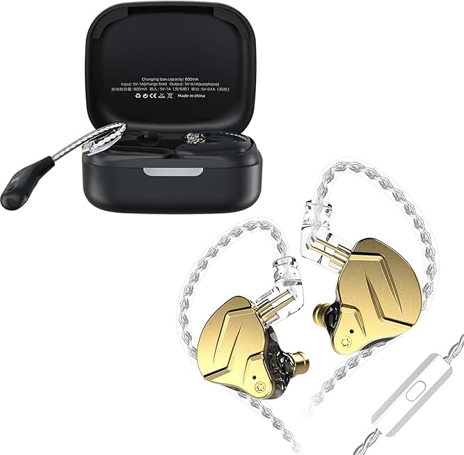 Wireless in-ear monitor with mic and Bluetooth 5.2