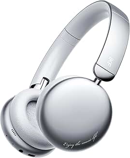Wireless over-ear Bluetooth headphones with 90-hour playback