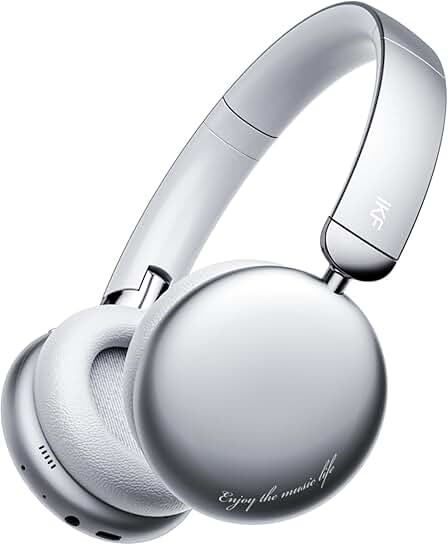 Wireless over-ear Bluetooth headphones with 90-hour playback