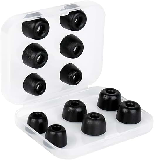 Memory Foam Eartips for In-Ear Monitors