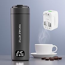 Portable Electric Kettle with Temperature Control and LCD